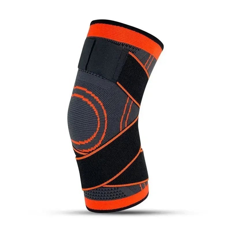 Manchon de compression du genou avec bretelles réglables pour courir, travailler et tenue sportive toute la journée - The Sport Shop