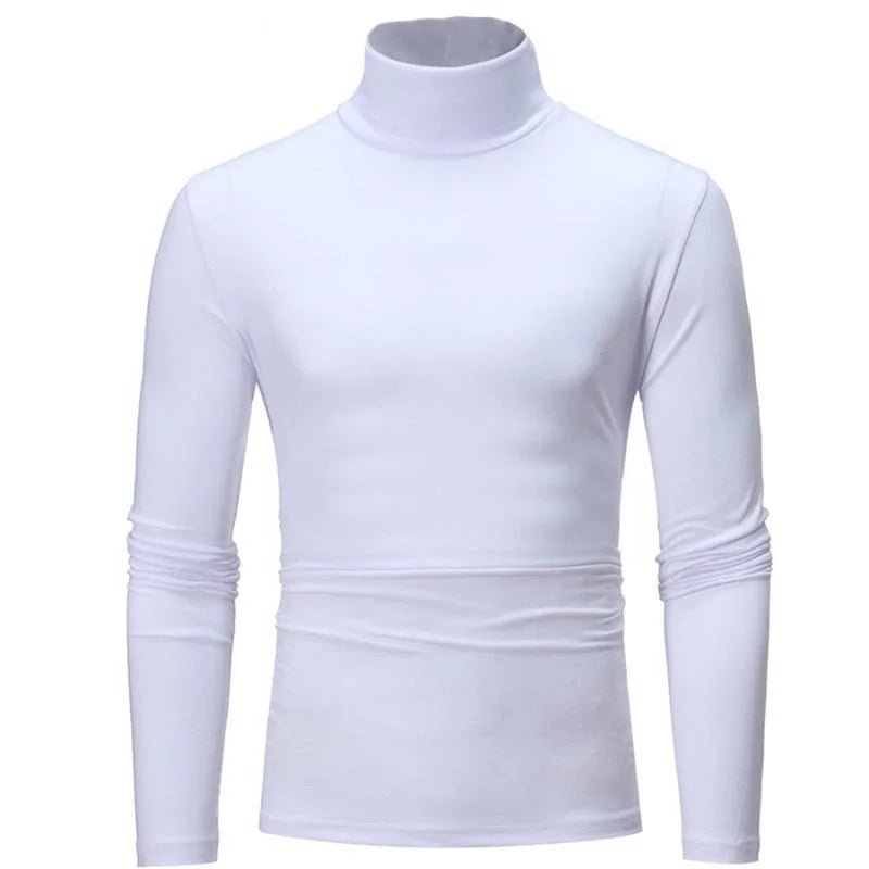 Sous - vêtements thermiques à col haut pour hommes, chemise mince coupe couvertes, t-shirt à manches longues, collants, vêtements d'hiver, automne, Y - Men - The Sport Shop