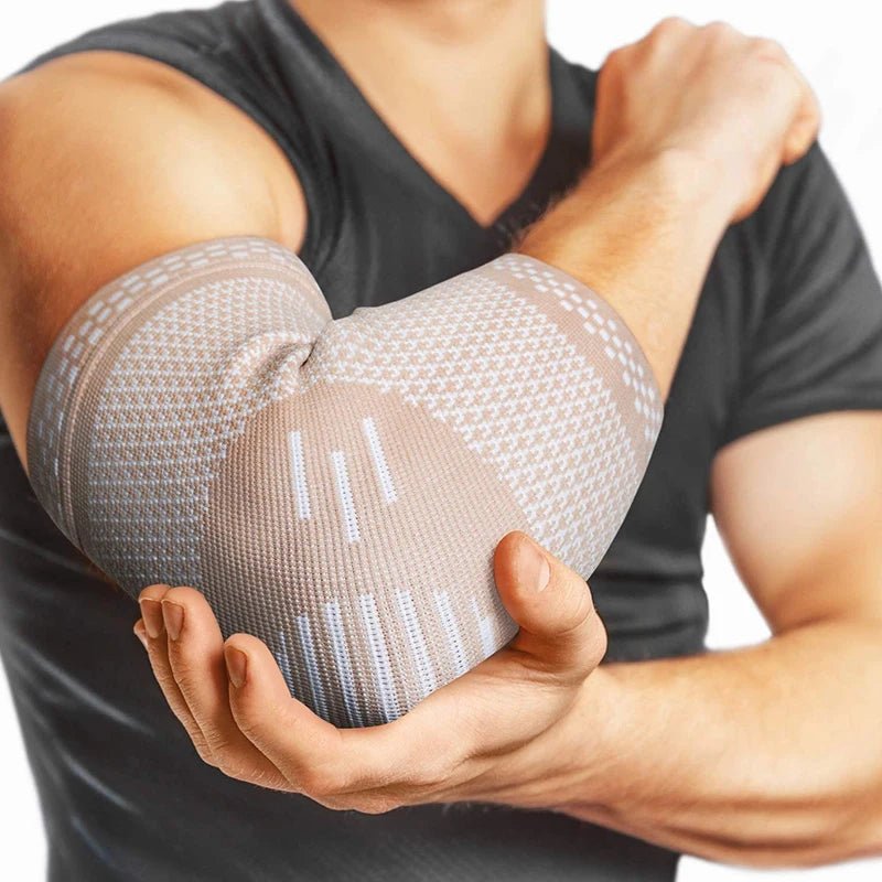 1 pièces élastique coudière bras Sport soutien coude Sport sécurité Cotoveleira respirant bras manchon coudières Compression Coderas - The Sport Shop