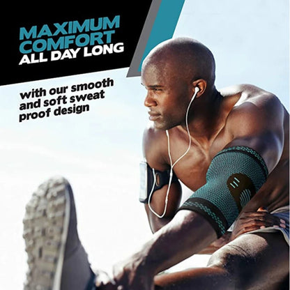 1 pièces élastique coudière bras Sport soutien coude Sport sécurité Cotoveleira respirant bras manchon coudières Compression Coderas - The Sport Shop