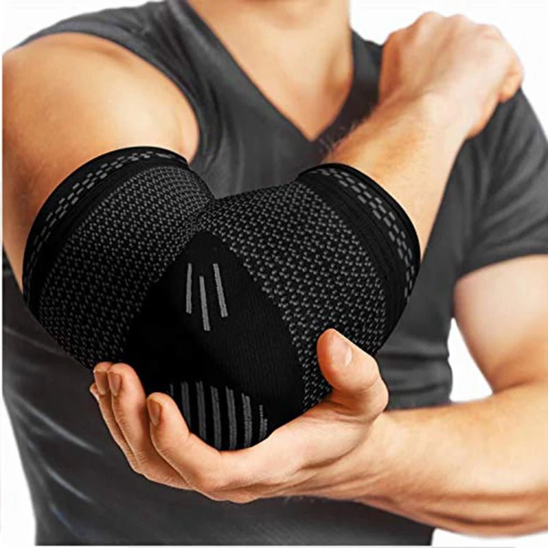 1 pièces élastique coudière bras Sport soutien coude Sport sécurité Cotoveleira respirant bras manchon coudières Compression Coderas - The Sport Shop