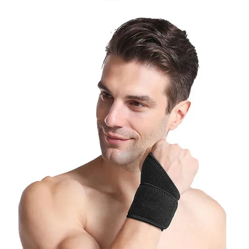 Attelle de poignet réglable pour le soulagement de la douleur du canal carpien et de la tendinite, enveloppe de soutien sportive pour l'arthrite et les entorses, 1 pièce - The Sport Shop