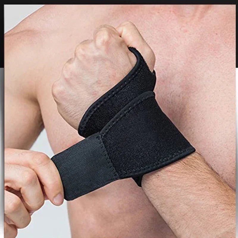 Attelle de poignet réglable pour le soulagement de la douleur du canal carpien et de la tendinite, enveloppe de soutien sportive pour l'arthrite et les entorses, 1 pièce - The Sport Shop