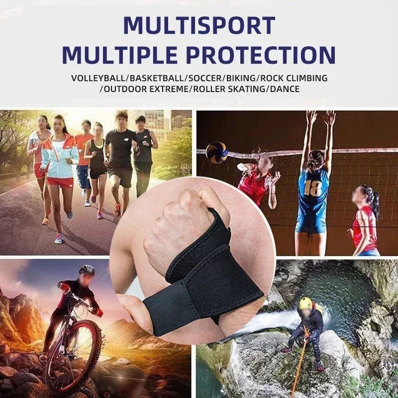 Attelle de poignet réglable pour le soulagement de la douleur du canal carpien et de la tendinite, enveloppe de soutien sportive pour l'arthrite et les entorses, 1 pièce - The Sport Shop