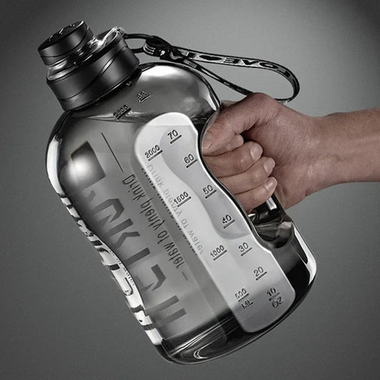 Bouteille d'eau de sport 1,7 l/2,7 l, tasse de cyclisme, Portable, grande capacité, pour Fitness, Camping, bouilloire d'eau pour hommes - The Sport Shop