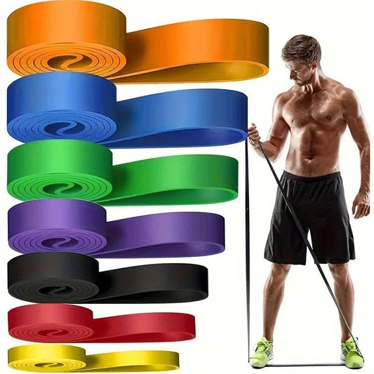 Ensemble de bandes de résistance, bandes d'assistance de traction, bande extensible, exercice d'entraînement lourd pour la physiothérapie, entraînements à domicile - The Sport Shop