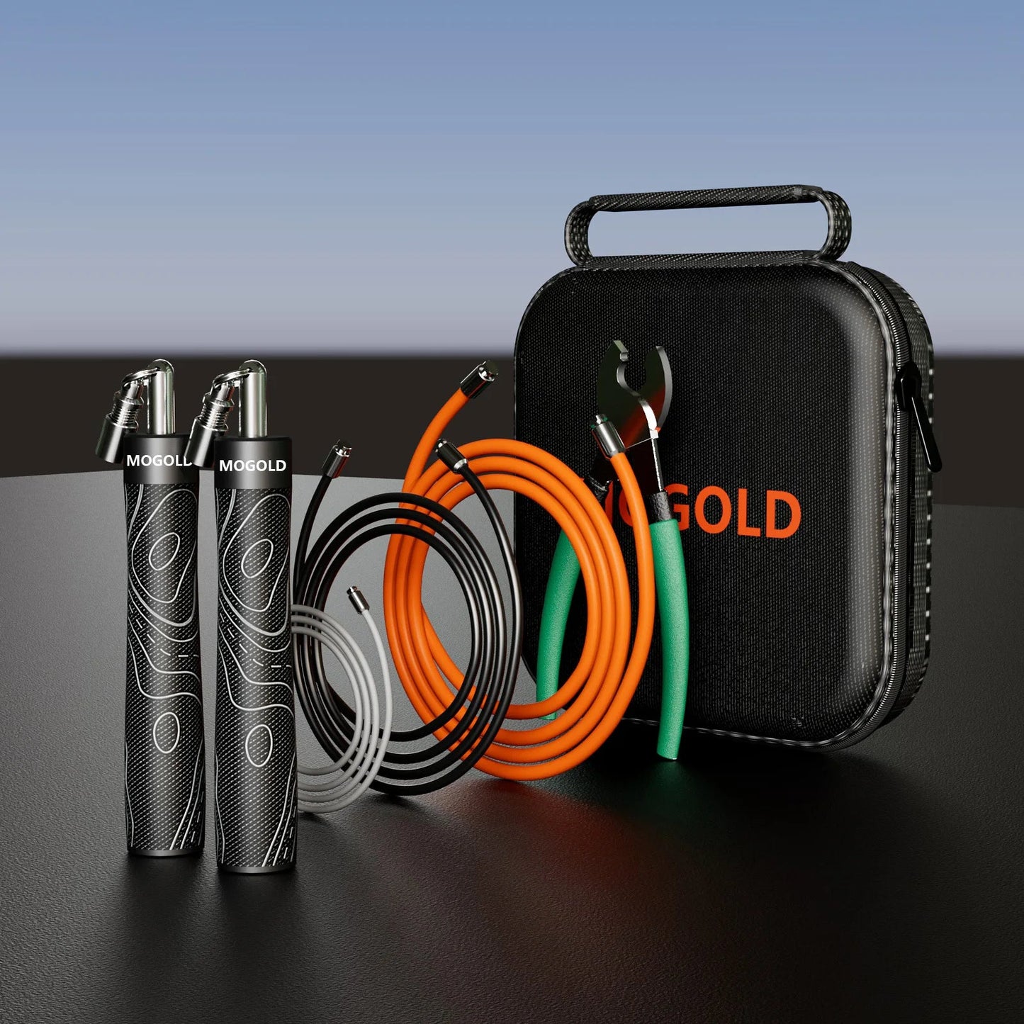 Ensemble professionnel de cordes à sauter à trois cordes, équipement de sport de gymnastique, exercice de Fitness de poids pour adultes à domicile, corde de poids réglable - The Sport Shop