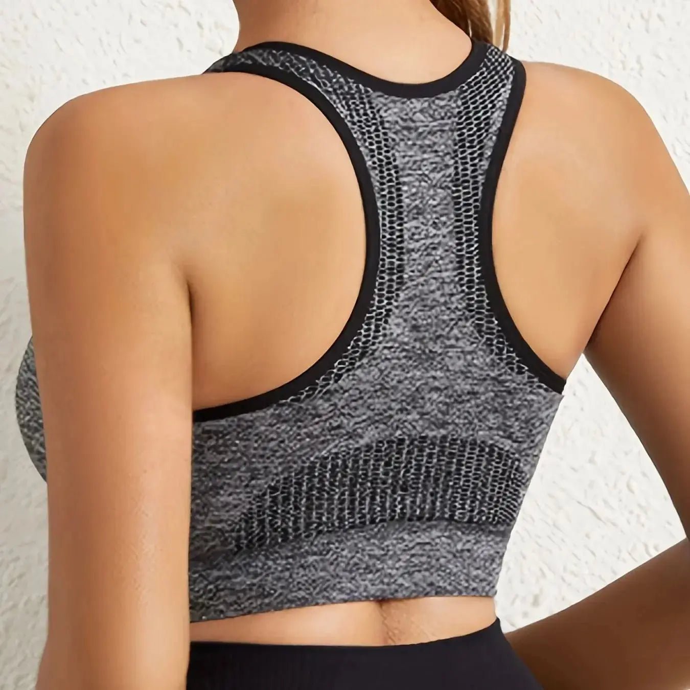 Femmes de Sport D'entraînement Bras Fitness Dos Nu Rembourré Ivy Faible Impact Soutien - Gorge Yoga Récolte Débardeur - The Sport Shop