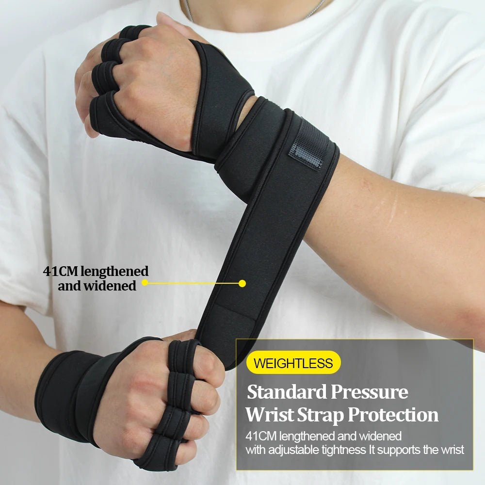Gants de Sport d'entraînement pour hommes et femmes, gants d'entraînement, Fitness, musculation, haltérophilie, gymnastique, main, poignet, protection du paume - The Sport Shop