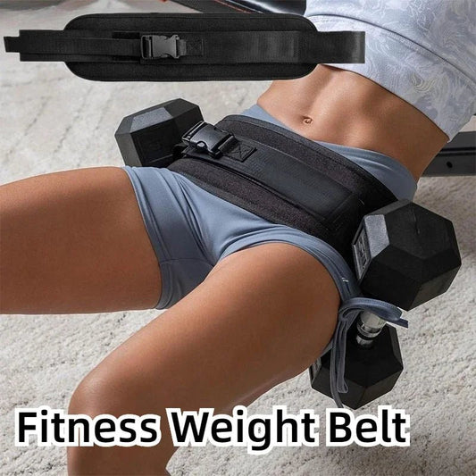 Haltères d'exercice de Yoga, ceinture de poids de taille, aide au pont des hanches, entraînement physique avec ceinture de poids de poussée - The Sport Shop
