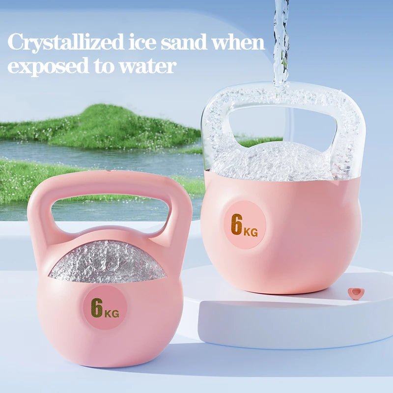 Haltères souples pour hommes et femmes, Fitness à domicile, bouilloire de 6kg, cloche douce, entraîneur de Squat, outil magique pour l'entraînement des fesses - The Sport Shop