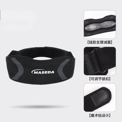 Nouveau Genou cyclisme en plein air respirant amortisseur basket - ball protecteur pression sport rotule ceinture - The Sport Shop