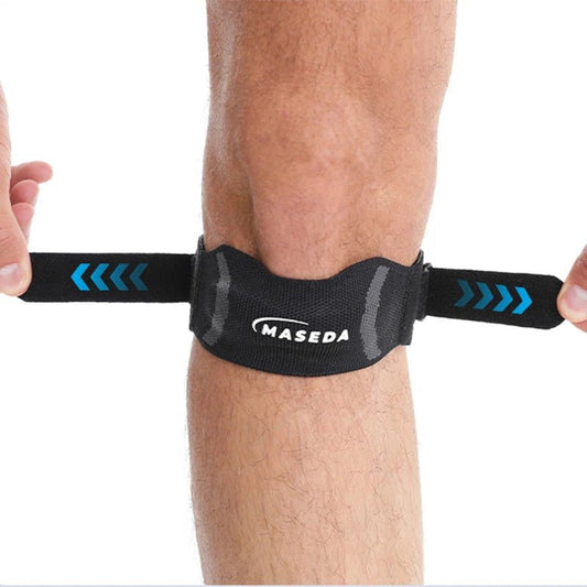 Nouveau Genou cyclisme en plein air respirant amortisseur basket - ball protecteur pression sport rotule ceinture - The Sport Shop