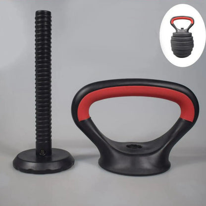 Poignée de bouilloire réglable en métal, pour plaques de poids, entraînement de force des bras, poignée d'haltère - The Sport Shop