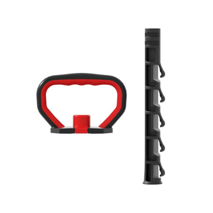 Poignée de bouilloire réglable en métal, pour plaques de poids, entraînement de force des bras, poignée d'haltère - The Sport Shop
