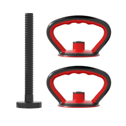 Poignée de bouilloire réglable en métal, pour plaques de poids, entraînement de force des bras, poignée d'haltère - The Sport Shop