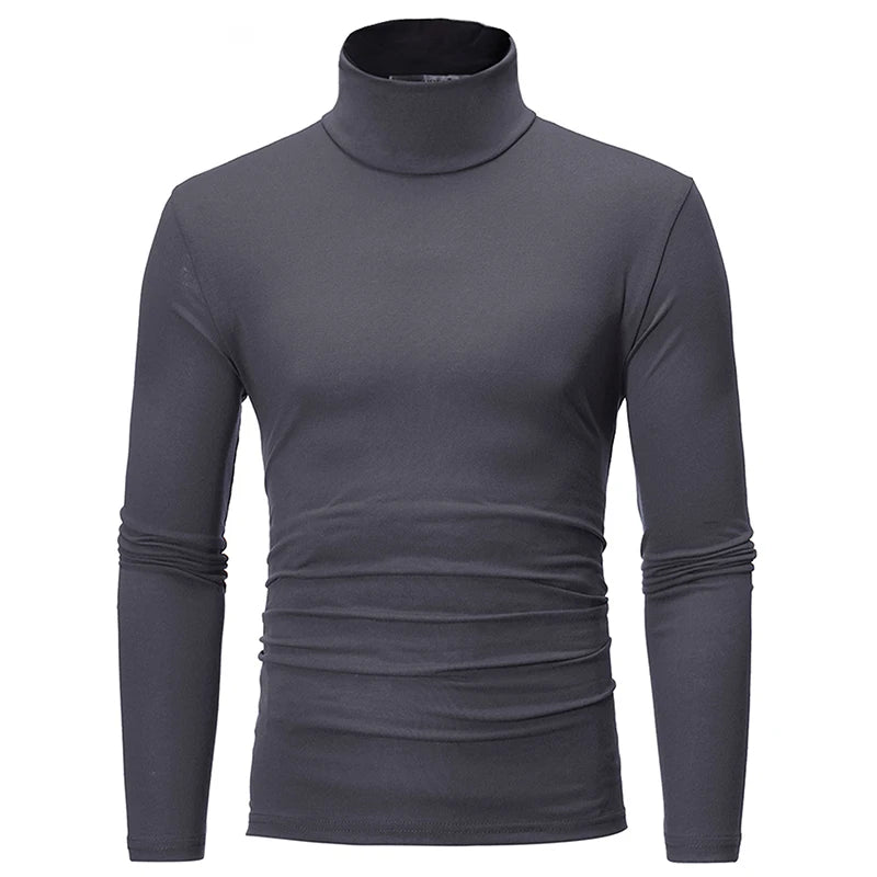 Sous - vêtements thermiques à col haut pour hommes, chemise mince coupe couvertes, t-shirt à manches longues, collants, vêtements d'hiver, automne, Y - Men - The Sport Shop