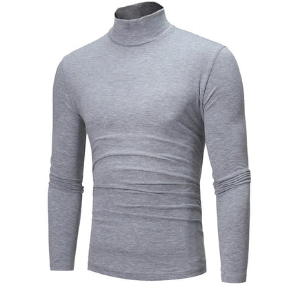 Sous - vêtements thermiques à col haut pour hommes, chemise mince coupe couvertes, t-shirt à manches longues, collants, vêtements d'hiver, automne, Y - Men - The Sport Shop