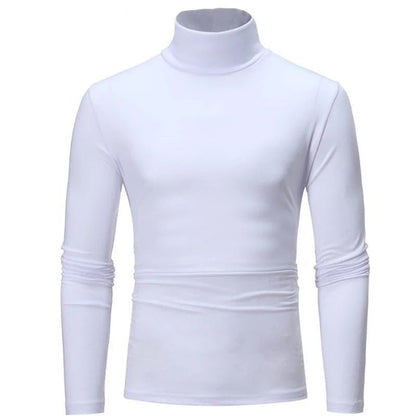 Sous - vêtements thermiques à col haut pour hommes, chemise mince coupe couvertes, t-shirt à manches longues, collants, vêtements d'hiver, automne, Y - Men - The Sport Shop