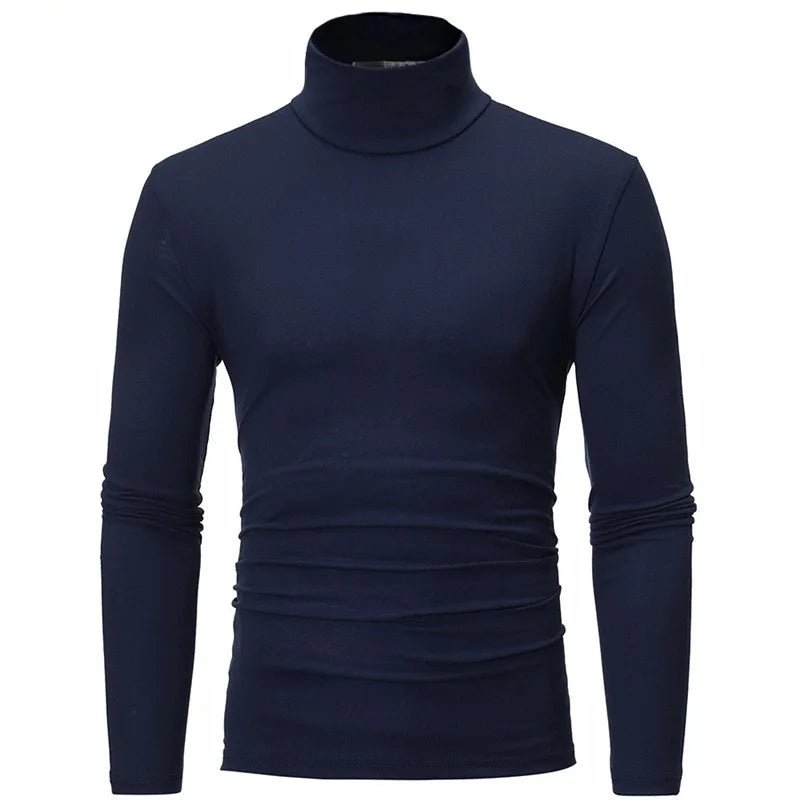 Sous - vêtements thermiques à col haut pour hommes, chemise mince coupe couvertes, t-shirt à manches longues, collants, vêtements d'hiver, automne, Y - Men - The Sport Shop