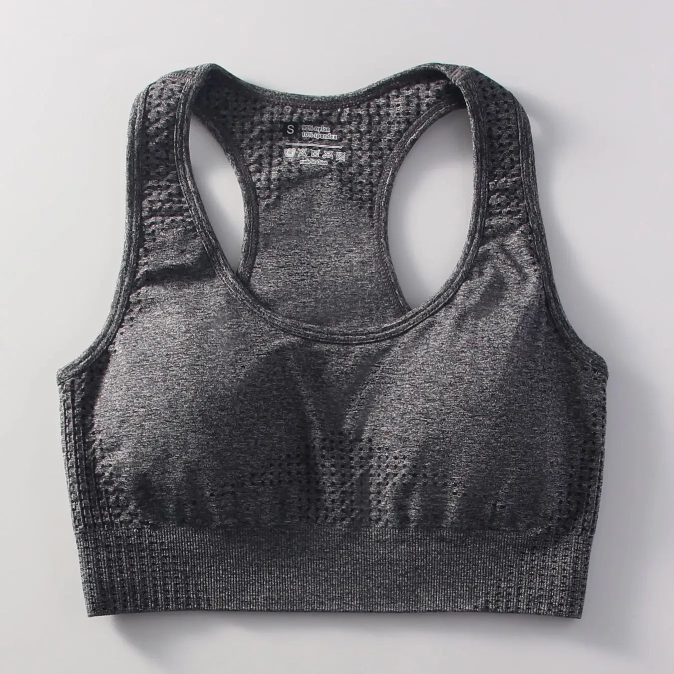 Soutien - gorge de sport rembourré sans couture pour femme, sans fil, dos nageur, yoga, entraînement, salle de sport, vêtements de sport avec perfecPads - The Sport Shop