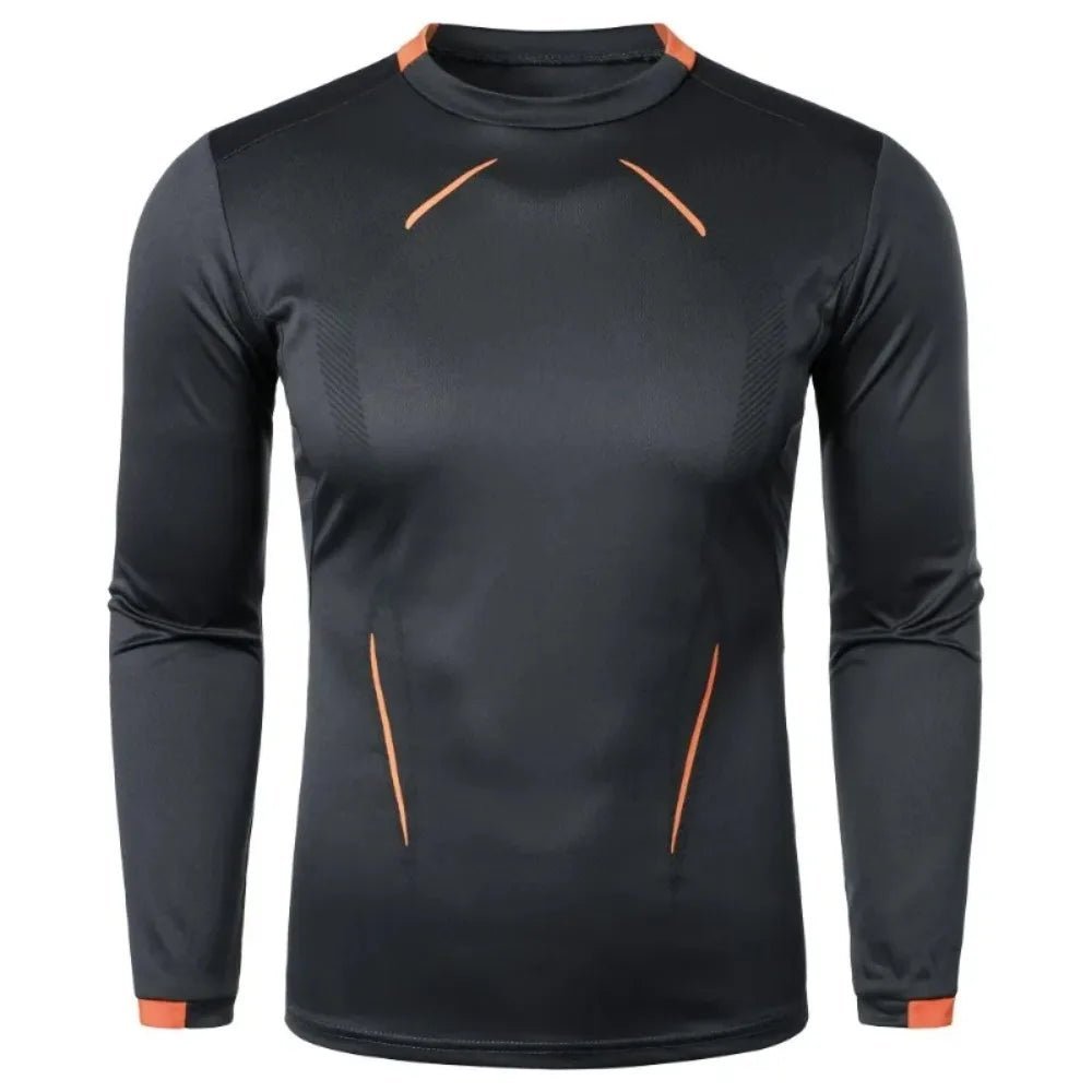 T-shirt à manches longues pour hommes, léger et respirant, à séchage rapide, Streetwear, surdimensionné, sport, Fitness, plein air, automne - The Sport Shop