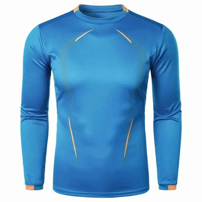 T-shirt à manches longues pour hommes, léger et respirant, à séchage rapide, Streetwear, surdimensionné, sport, Fitness, plein air, automne - The Sport Shop