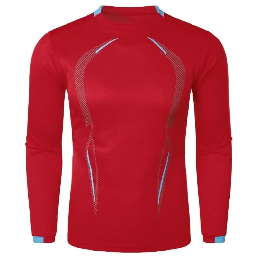 T-shirt à manches longues pour hommes, léger et respirant, à séchage rapide, Streetwear, surdimensionné, sport, Fitness, plein air, automne - The Sport Shop