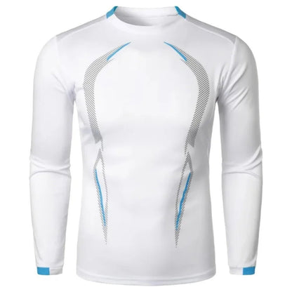 T-shirt à manches longues pour hommes, léger et respirant, à séchage rapide, Streetwear, surdimensionné, sport, Fitness, plein air, automne - The Sport Shop