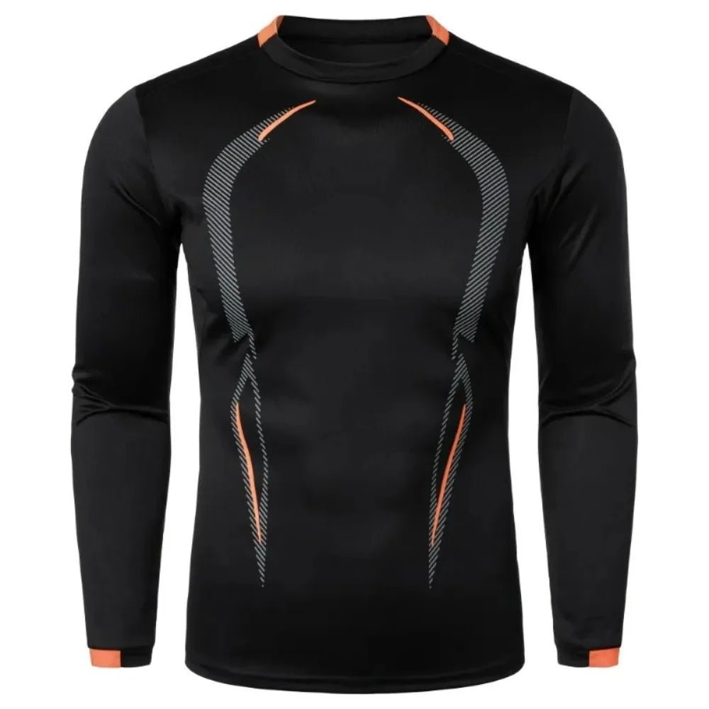 T-shirt à manches longues pour hommes, léger et respirant, à séchage rapide, Streetwear, surdimensionné, sport, Fitness, plein air, automne - The Sport Shop