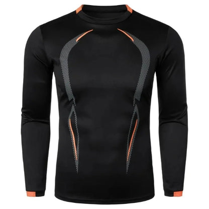 T-shirt à manches longues pour hommes, léger et respirant, à séchage rapide, Streetwear, surdimensionné, sport, Fitness, plein air, automne - The Sport Shop