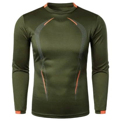 T-shirt à manches longues pour hommes, léger et respirant, à séchage rapide, Streetwear, surdimensionné, sport, Fitness, plein air, automne - The Sport Shop